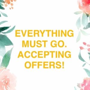 Moving Sale! Make Me An Offer!